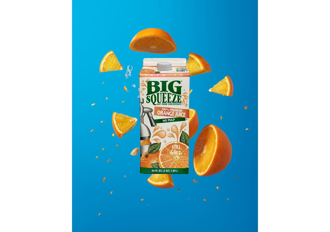 big squeeze orange juice with orange peels copy